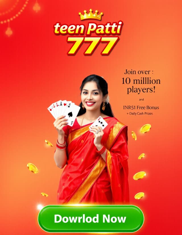 Teen Patti 777 Banner