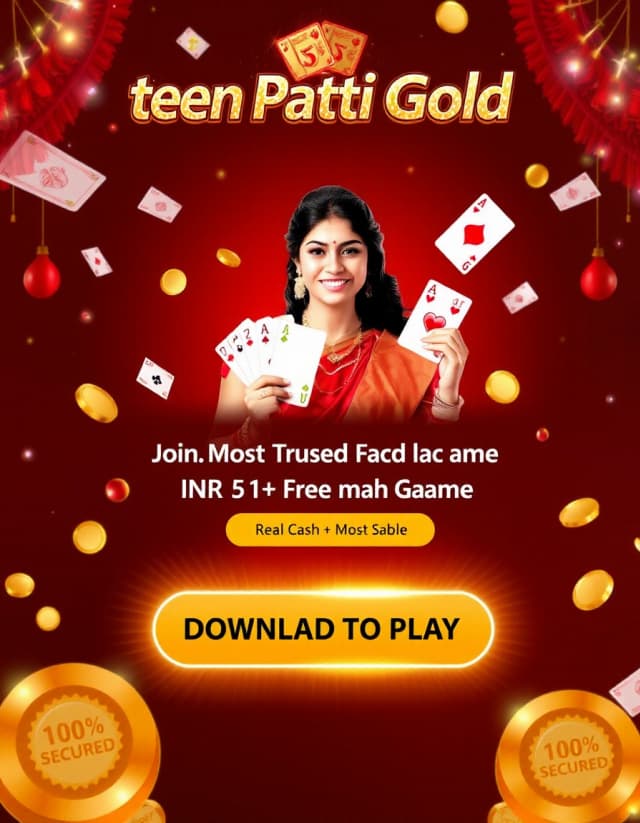 Teen Patti Gold Download Apk Banner