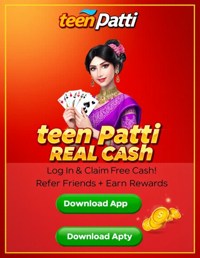 Teen Patti Gold Real Cash Banner