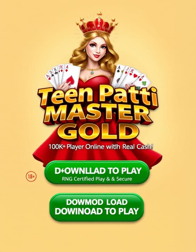 Teen Patti Master Gold Banner