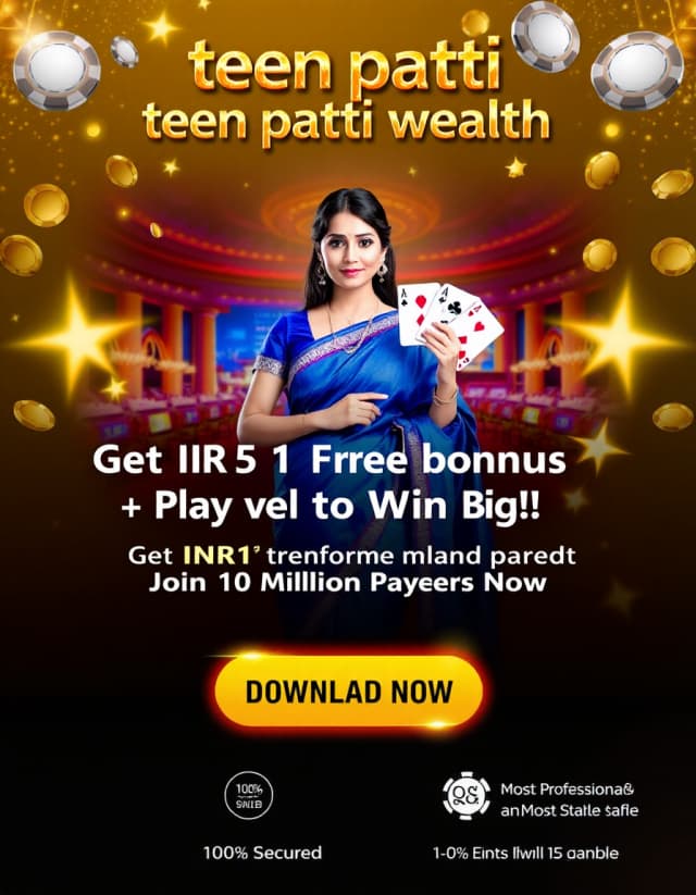 Teen Patti Wealth Banner